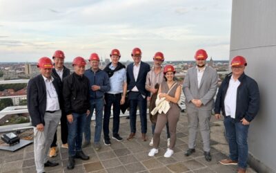 WIB bei enercity: Besuch im Gaskraftwerk Linden